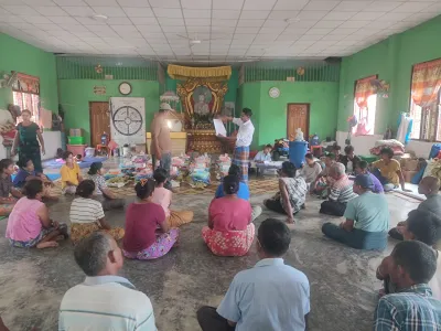 Sittwe NFI Distribution Photo 3