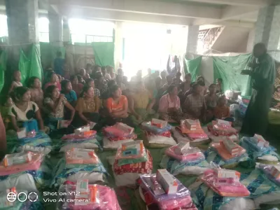 Sittwe NFI Distribution Photo 4